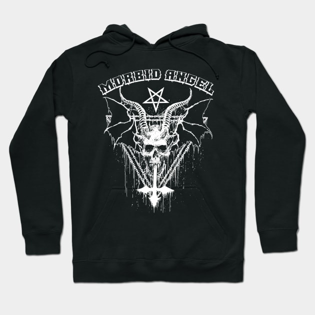 Morbid angel Hoodie by Lulabyan